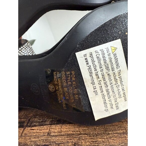 Delicacy women’s size 6.5 jeweled sandal heels - Picture 9 of 12